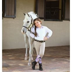 Equestrian Clothing Store 30 Ovation Kids' Energy Zip Front Paddock Boot - Black