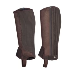 Dublin Easy-Care Mesh Half Chaps II - Brown