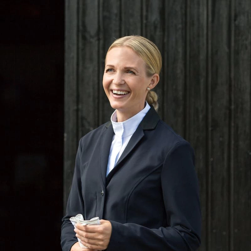 B Vertigo Women's Sonia Softshell Show Jacket - Dark Navy 2 B Vertigo Women's Sonia Softshell Show Jacket - Dark Navy - Image 2