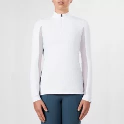 Irideon Women's CoolDown IceFil Long Sleeve Jersey - White