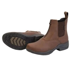 Equestrian Clothing Store 35 Dublin Women's Venturer RS Front Zip Boots III - Brown