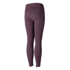 Horze Kids' Gillian Silicone Full Seat Tights - Vineyard Wine Red -Equestrian Clothing Store 415719 800 800