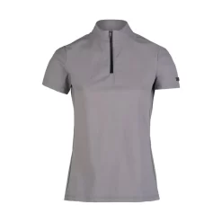 Horze Women's Limited Editon Saphira Ventilated Training Shirt - Silver Scone