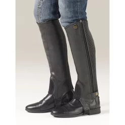 Ovation EquiStretch II Half Chaps - Black