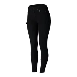 Horze Women's Limited Edition Ivy Full Seat Cargo Breeches - Black -Equestrian Clothing Store 452375 800 800