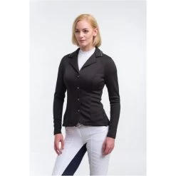 Equestrian Clothing Store 3 Cavalliera Women's Crystal Second Skin Show Jacket - Black