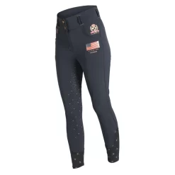 Shires Aubrion Women's Team Breeches - Black