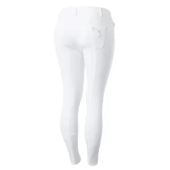Horze Women's Kaitlin Full Seat Breeches - White