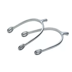 Shires 1" Neck Prince Of Wales Spurs - Stainless Steel
