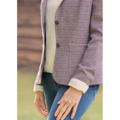 EQL Women's Hackney Check Blazer - Multi -Equestrian Clothing Store 582545 800 800