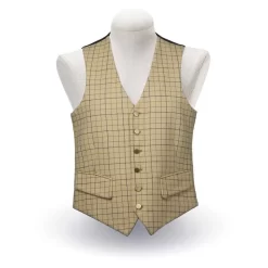 RJ Classics Men's Cheshire Hunt Vest - Tattersall
