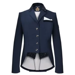 Fair Play Women's Bea Dressage Show Jacket - Navy