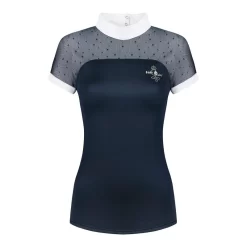 Fair Play Women's Lucia 2.0 Short Sleeve Competition Shirt - Navy