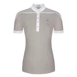 Fair Play Women's Letizia Short Sleeve Competition Shirt - Beige