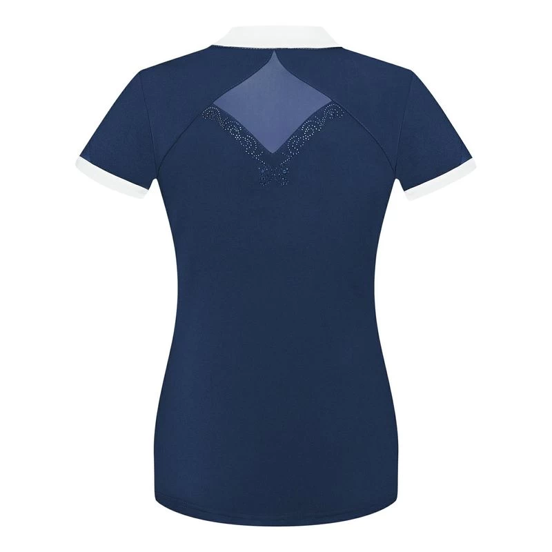 Fair Play Women's Cathrine Short Sleeve Competition Shirt - Navy/White 2 Fair Play Women's Cathrine Short Sleeve Competition Shirt - Navy/White - Image 2