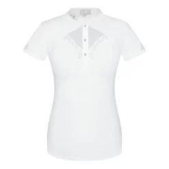 Fair Play Women's Cathrine Short Sleeve Competition Shirt - White