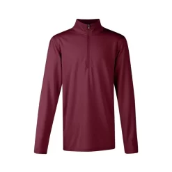 Kerrits Kids' Ice Fil Lite Long Sleeve Shirt - Burgundy