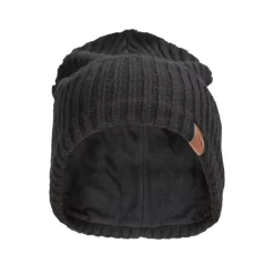 Back On Track Kai Wool Blend Beanie - Dark Grey