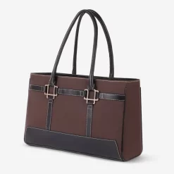 Oughton Derby Work Tote - Heritage Brown/Black