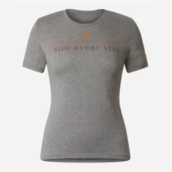 Oughton Women's Live Every Moment Tee - Dapple Grey