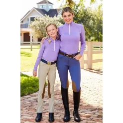 RJ Classics Kids' Lyla Jr 37.5 Training Shirt - Paisley Purple -Equestrian Clothing Store 624216 800 800