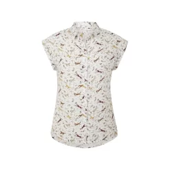 EQL Women's Horizon Rolled Cuff Shirt - Soft White Spring Fever