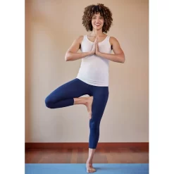 EQL Women's Daybreak 3/4 Leggings - Ink 10 EQL Women's Daybreak 3/4 Leggings - Ink -Equestrian Clothing Store 644983 800 800