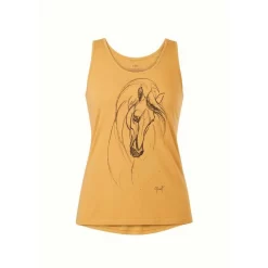 EQL Women's Graceful Horse Tank - Dijon