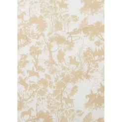 EQL Women's Soft Touch Print Button Up Shirt - Latte Countryside -Equestrian Clothing Store 650522 800 800