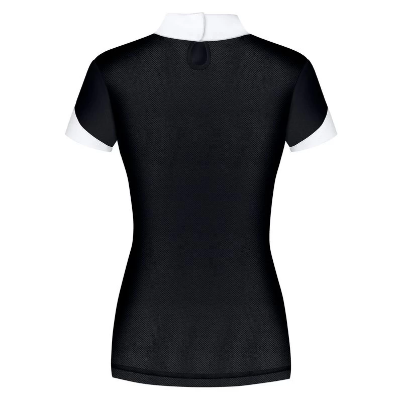 Fair Play Women's Bruna Short Sleeve Competition Shirt - Black 2 Fair Play Women's Bruna Short Sleeve Competition Shirt - Black - Image 2