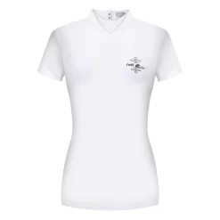 Fair Play Women's Bruna Short Sleeve Competition Shirt - White