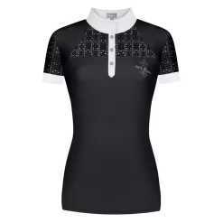 Fair Play Women's Aiko Short Sleeve Competition Shirt - Black