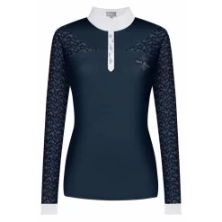 Fair Play Women's Alexis Long Sleeve Competition Shirt - Navy
