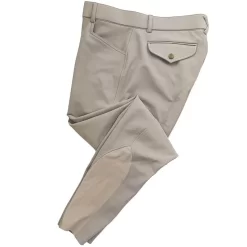 Ovation Men's Dynamic Knee Patch Breeches - Tan