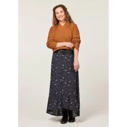 EQL Women's Brittany Cable Knit V-Neck Sweater - Spice -Equestrian Clothing Store 694398 800 800