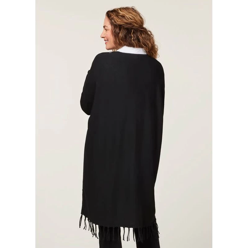 EQL Women's Bits & Fringe Cardigan - Black/Sterling 4 EQL Women's Bits & Fringe Cardigan - Black/Sterling - Image 4