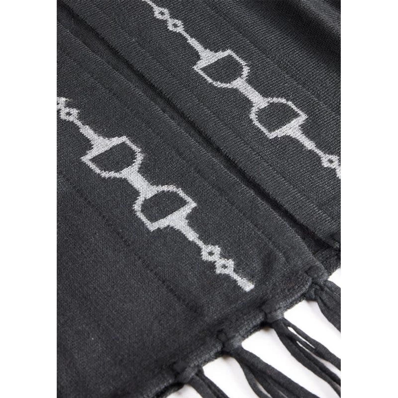 EQL Women's Bits & Fringe Cardigan - Black/Sterling 5 EQL Women's Bits & Fringe Cardigan - Black/Sterling - Image 5