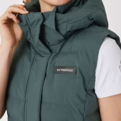 B Vertigo Women's Celeste Waterproof Vest - Jungle Green -Equestrian Clothing Store 696834 800 800