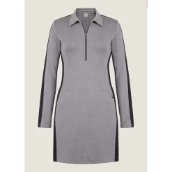 EQL Women's Ascent Ponte Tunic Dress - Charcoal Heather