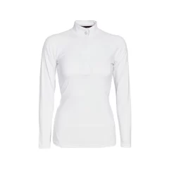 Horseware Women's Sara Long Sleeve Competition Shirt - White